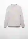Buzo Sudadera Change Hielo Talla S Hombre Mango