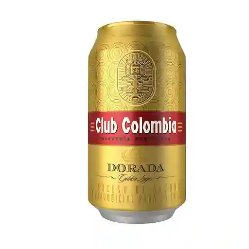 Cerveza club colombia dorada