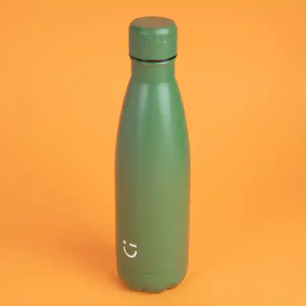 Termo Botella Color Verde Miniso