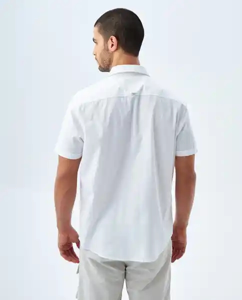 Camisa Hombre Blanco Talla L 819f005 Americanino