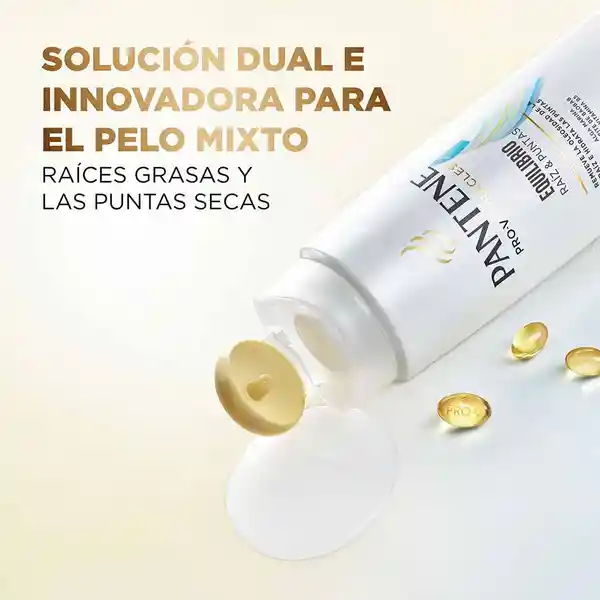 Shampoo Pantene Pro-V Miracles Equilibrio Raiz y Puntas Equilibrante Champu 300 ml