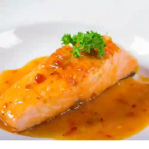 Salmon en Salsa de Maracuys