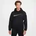 Nike Buzo Hoodie M Tf Gfx Po Para Entrenamiento Hombre Negro T L