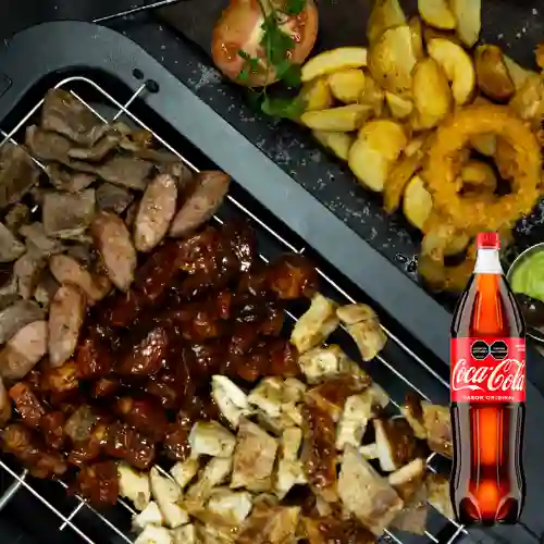 Combo Picada Parcera (2 Personas) + cocacola Orig 1.5l