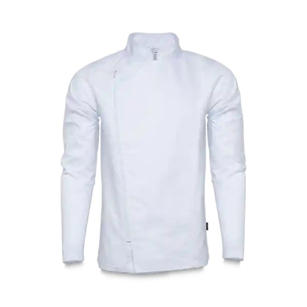 Chaqueta de Chef Gabardina Con Cremallera a la Vista Talla S Aro