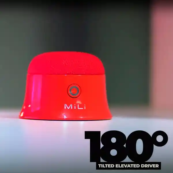 Mili Parlante Mini Bluetooth Rojo
