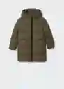 Anorak Amerlong Khaki Talla 06 Niños Mango