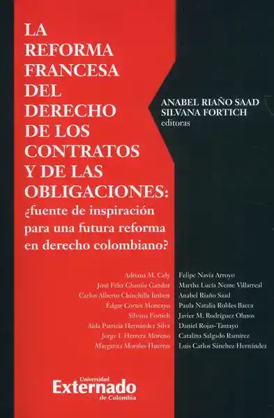La Reforma Francesa Del Derecho de Los Contratos