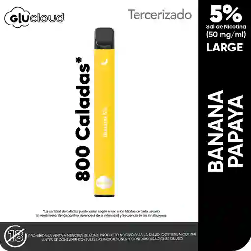 Vapeador Glucloud Banana Papaya Large