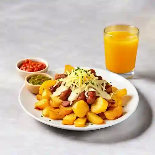 Salchipapa