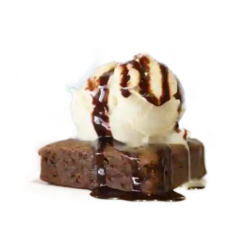 Brownie con Helado