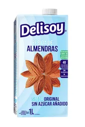 Delisoy Bebida Vegana de Almendra Sin Azúcar
