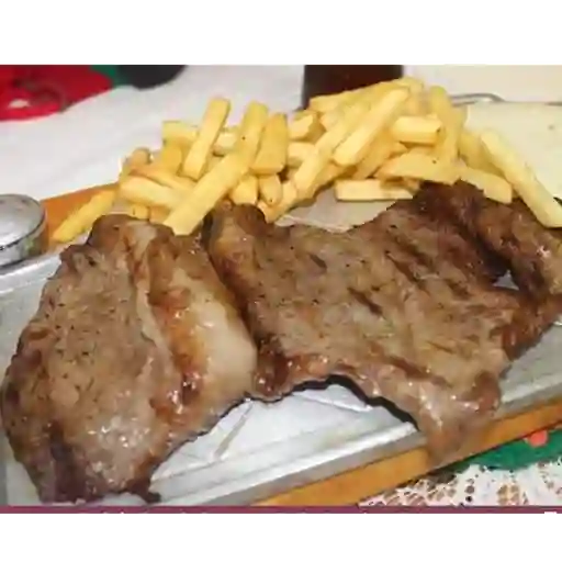 Bondiola a la parrilla