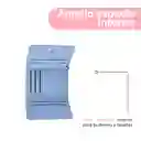 Billetera Snoopy Colorful Life Azul Miniso