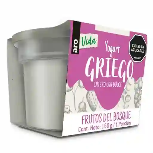 Aro Yogur Griego Vida Frutos Del Bosque