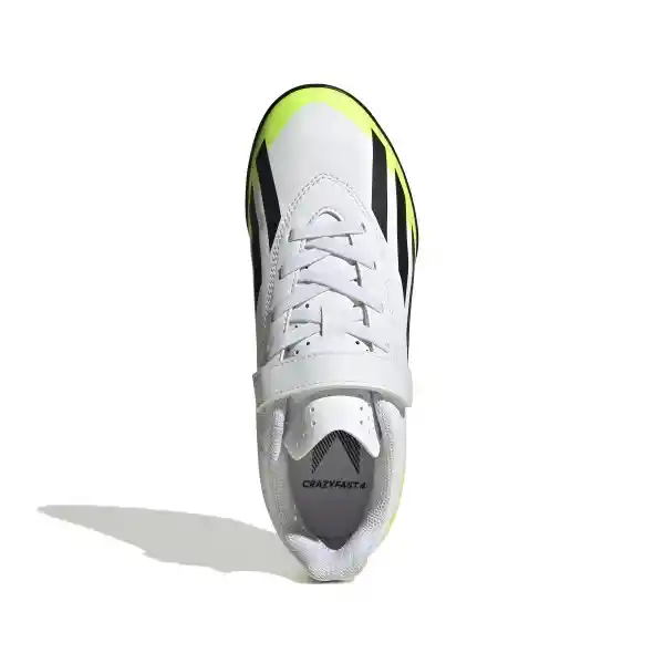 Adidas Botines Fútbol x Crazyfast H&L Para Niño Blanco Talla 4