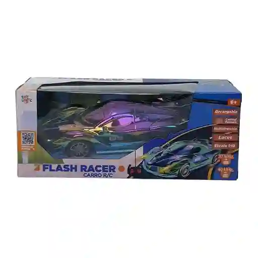 Toy Logic Carro a Control Remoto Flash Racer Green