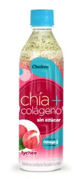 Chaitea Bebida con Semillas Chía + Colágeno Sabor Lychee