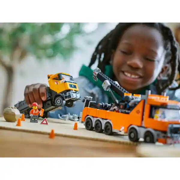 Set de Construcción Camión Grúa Pesado de Recuperación Lego