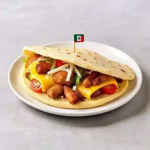 Arepa Mexicana (Carne O Pollo)
