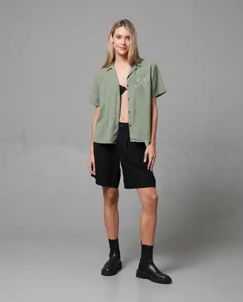 Camisa Mujer Verde L 212 212G005_VER180420 Rifle