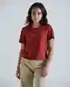  Camiseta Mujer Naranja Talla Xl 600D000 AMERICANINO 