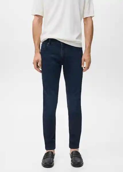 Jean Jude Blueblack Talla 42 Hombre Mango