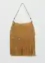 Bolso G Gari Mostaza Talla 99 Mujer Mango