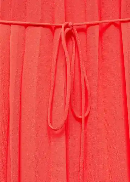 Vestido Adela Coral Talla S Mujer Mango