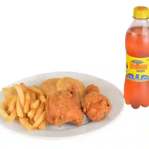 Combo 1/4 Pollo Broaster