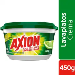 Axion Lavaplatos en Crema Limón 450 g