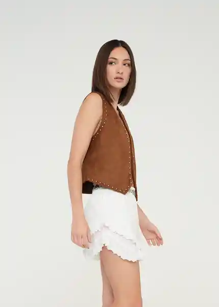 Chaqueta Café Tostado Mujer Talla L 429G028 Naf Naf