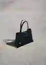 Bolso M Dahlia Negro Talla 99 Mujer Mango