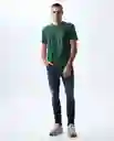 Camiseta Hombre Verde Talla M 841G023_VER190511 Americanino