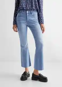 Jean Flare Cut Tejano Medio Talla 20 Teen Niñas Mango