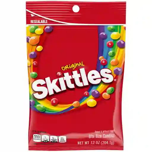 Skittles dulces de frutas 204.1 g