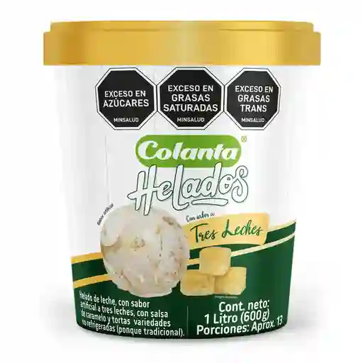 Colanta Helado Tres Leches