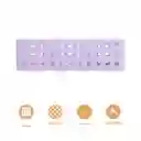 Organizador Plástico Apilable M Serie Púrpura Miniso