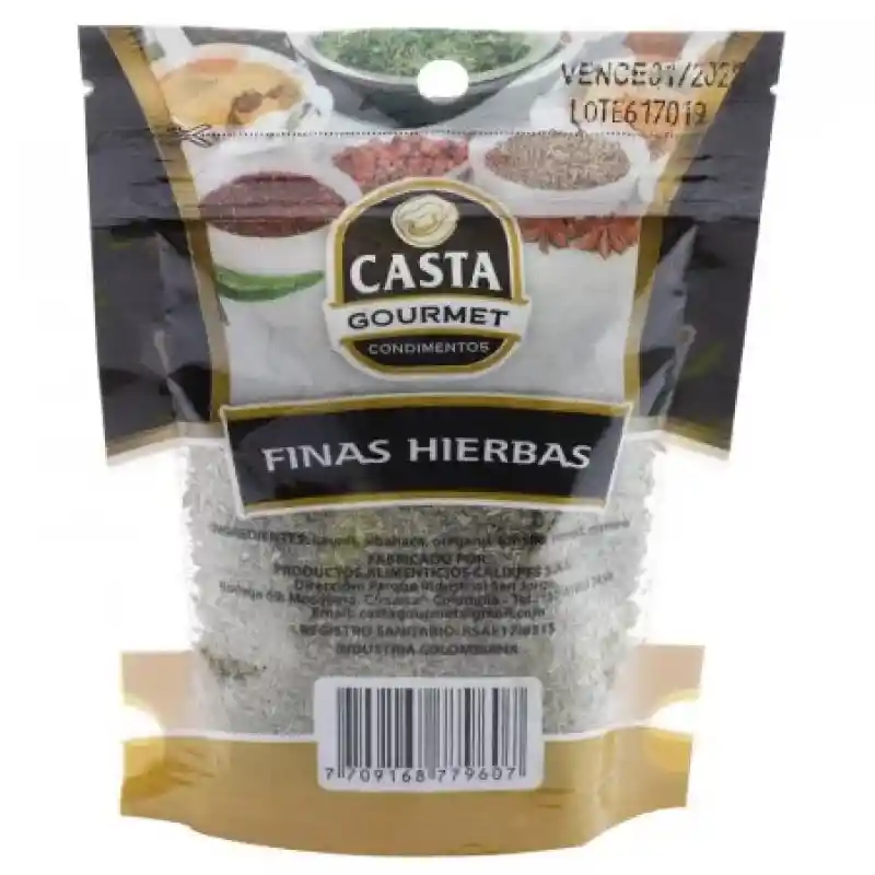 Casta Gourmet Condimento Finas Hierbas