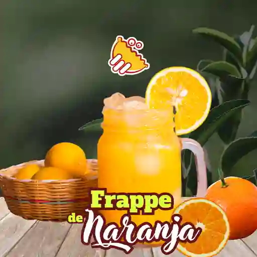 Frappé de naranja