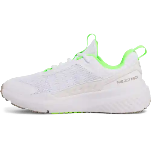 Under Armour Tenis Project Rock Bsr 5 de Mujer Blanco Talla 8.5