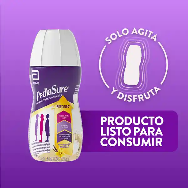 Complemento Nutricional Pediasure Peptigro Vainilla Líquido