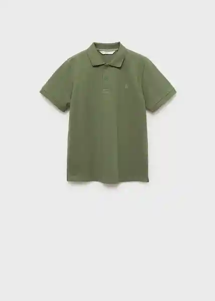 Polo Javier8 Musgo Talla 14 Niños Mango