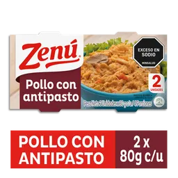 Zenú Pollo con Antipasto