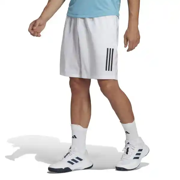 Adidas Short Club 3-Stripes Hombre Blanco Talla XL7 Ref: HS3251