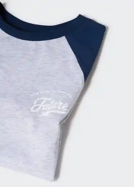 Camiseta Número Gris Medio Vigoré Talla 14 Niños Mango