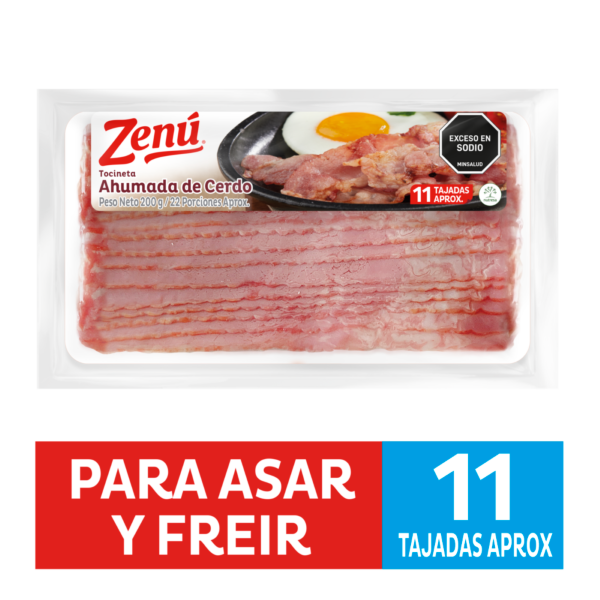 Zenú Tocineta Ahumada de Cerdo 200 g