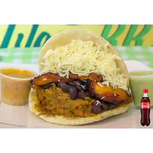Combo Arepa Pabellon + Cocacola O Postob