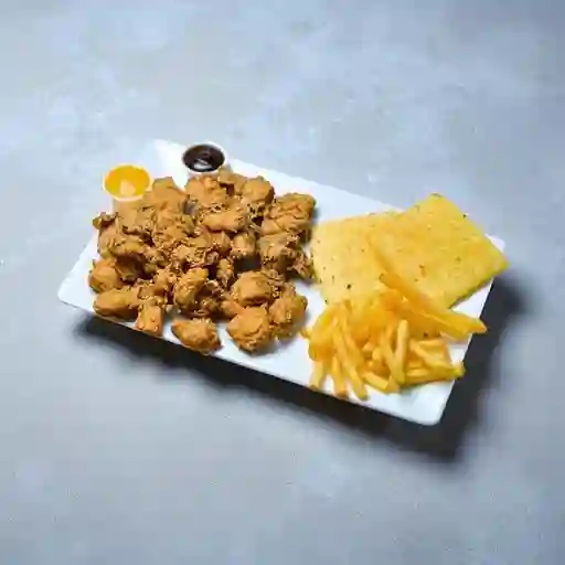 Combo Pops Trozos de Pechuga Apanados