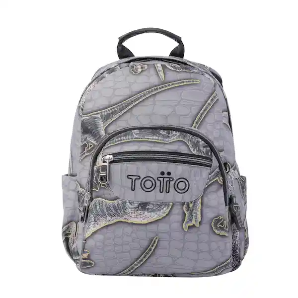 Morral Tempera Dinosaurios Color Gris 4Y5 Totto